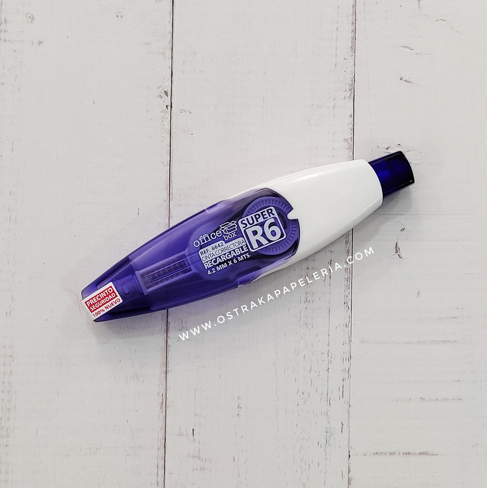Miniatura: Cinta correctora retráctil Super R6