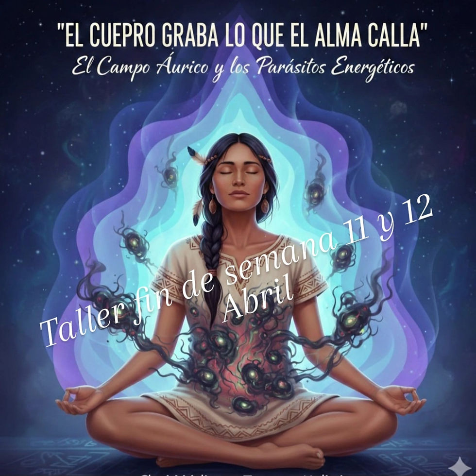 Taller/ El campo aurico y los parásitos energéticos