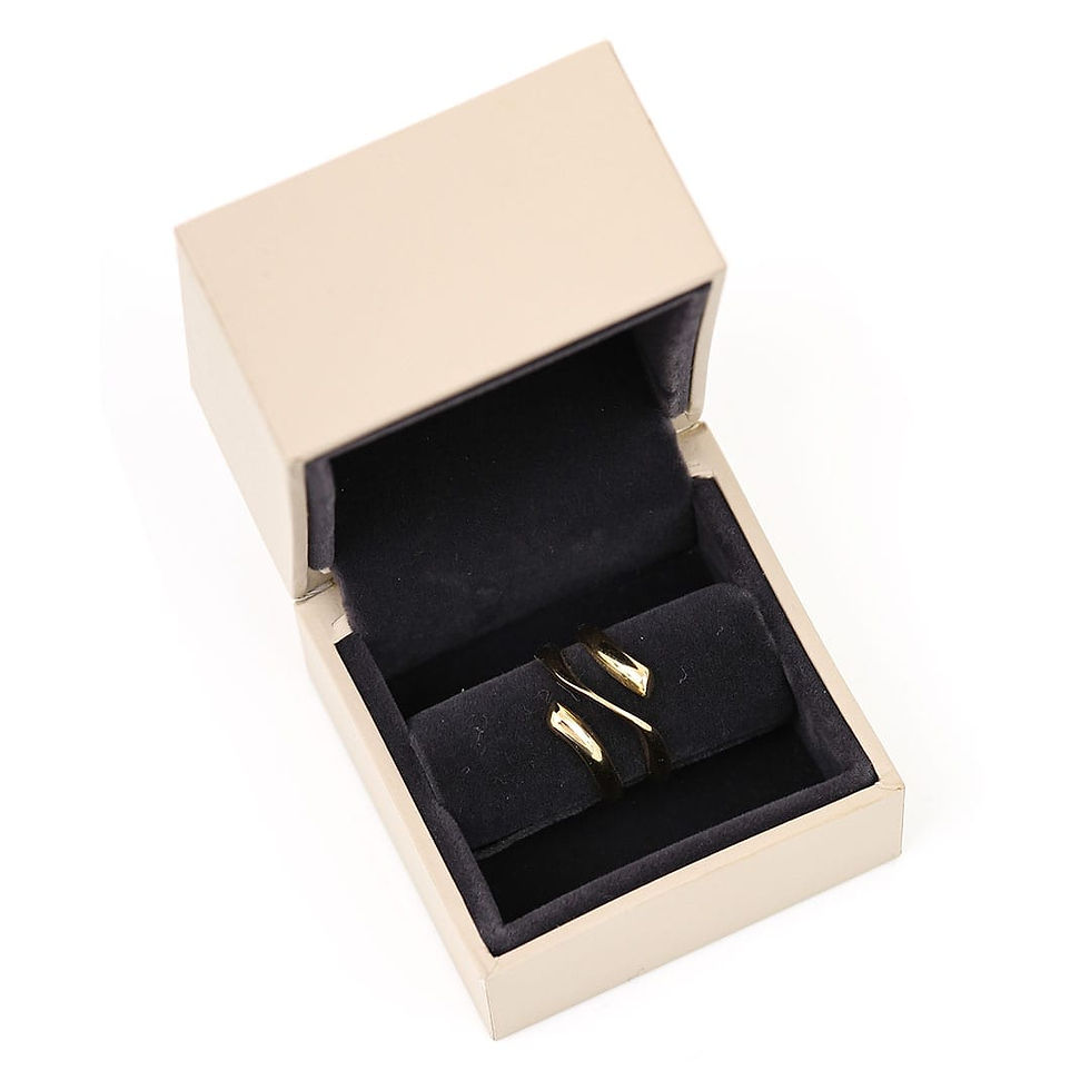 Thumbnail: Georg Jensen 18ct Yellow Gold Magic Band Ring