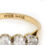 Thumbnail: Mid-Century 18ct Gold and Platinum Four Stone Diamond Ring, Circa 1950