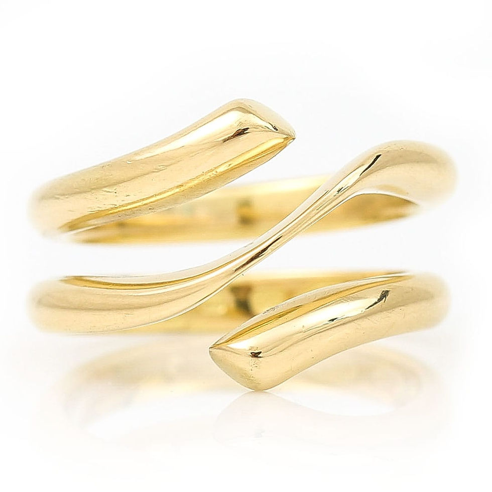 Thumbnail: Georg Jensen 18ct Yellow Gold Magic Band Ring