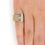 Thumbnail: Vintage 14ct Gold and Diamond Buckle Ring