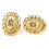 Thumbnail: Victorian Style Diamond Set Stud Earrings, Circa 1960