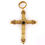 Thumbnail: Large Late Georgian Cannetille Butterfly Cross 18K 18ct Yellow Gold Circa 1830