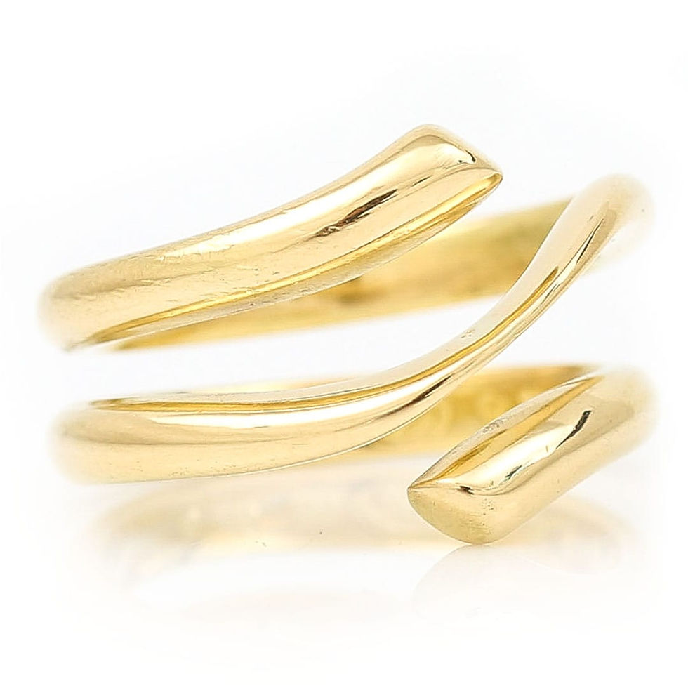 Thumbnail: Georg Jensen 18ct Yellow Gold Magic Band Ring