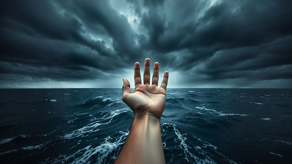 FAITH UNSINKABLE: Walking on Water.