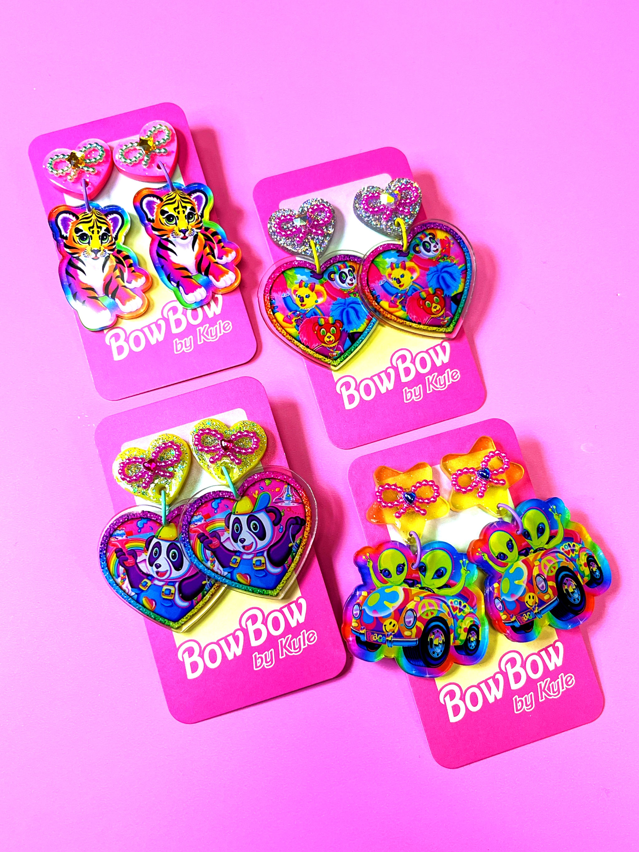 90’s Baby Rainbow Dangles