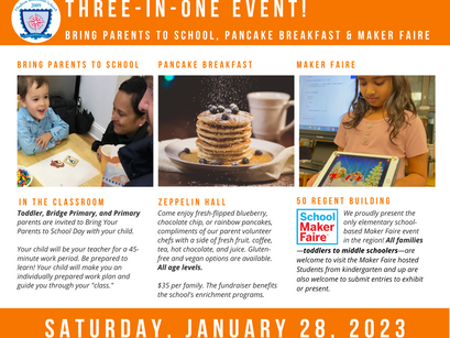 Hudson Montessori's 3-in-1 Event Features Makers, Pancakes, and Children Teaching Their Parents