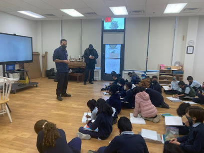 Upper Elementary Students Meet With Hudson County Improvement Authority