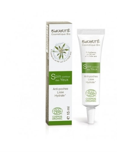 BIOKARITÉ SOIN CONTOUR DES YEUX BIO – ANTI CERNES ET POCHES