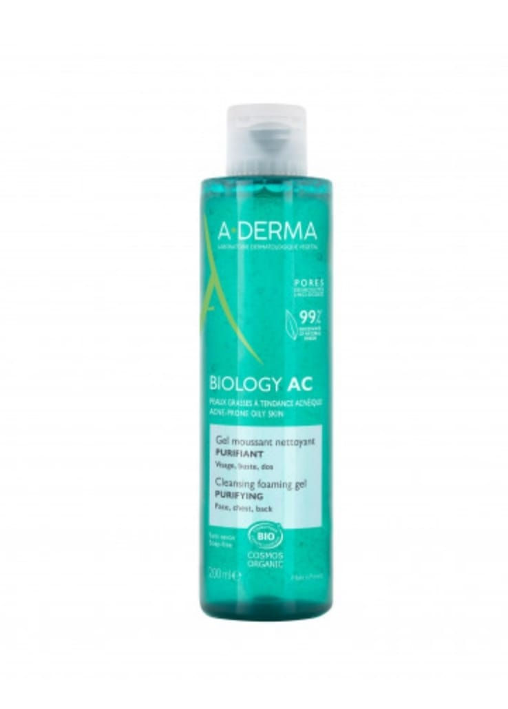 A-Derma Phys-AC Gel Moussant Purifiant 200 ml