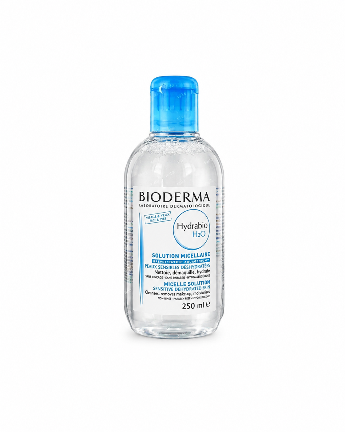 BIODERMA HYDRABIO H2O SOLUTION MICELLAIRE 250ML