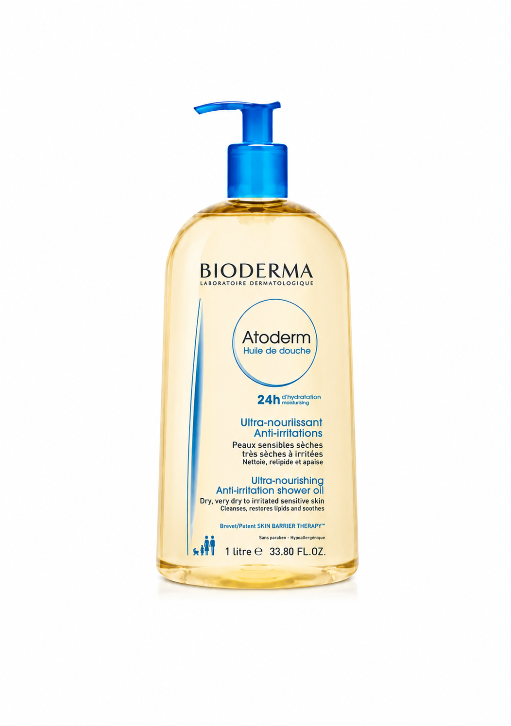 BIODERMA ATODERM HUILE DE DOUCHE 1L