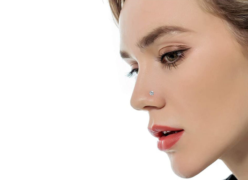 Thumbnail: 10PCS G23 Titanium 20g 18g 16g 14g Threadless Push Pin Labret Lip Piercing F136 