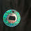 Miniature : Décapsuleur rond pailleté vert et bleu