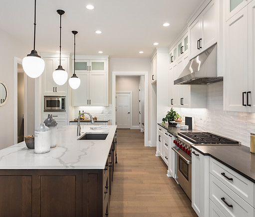 Gorgeous remodeled kitchen with Marble Island