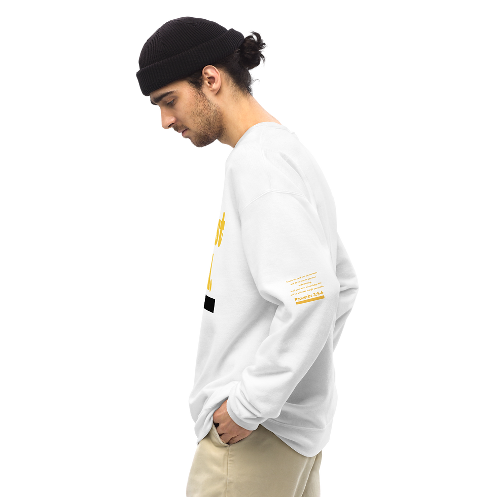 Thumbnail: Trust God. Unisex Sweatshirt