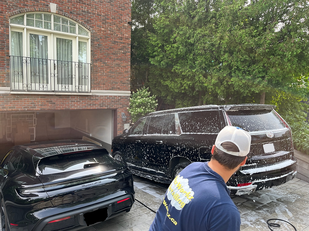 Mobile Car Wash WaxWorkz Detailing Greater Montreal
