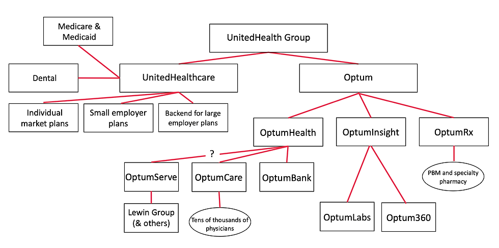 The Interconnected Web of UnitedHealth Subsidiaries