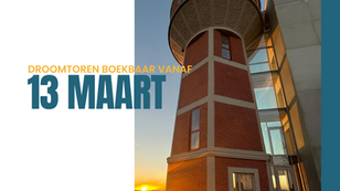 DROOMTOREN BOEKBAAR VANAF 13 MAART