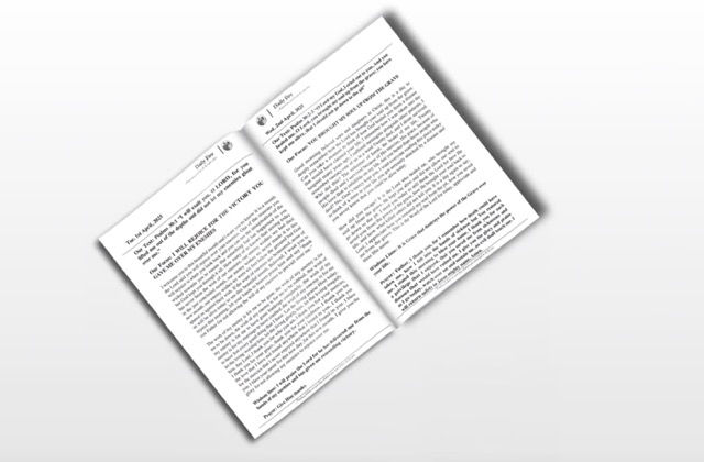 Thumbnail: Daily Fire: Devotional Guide (April - May 2025)