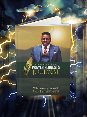 Prophetic Prayer Request Journal Hardcover