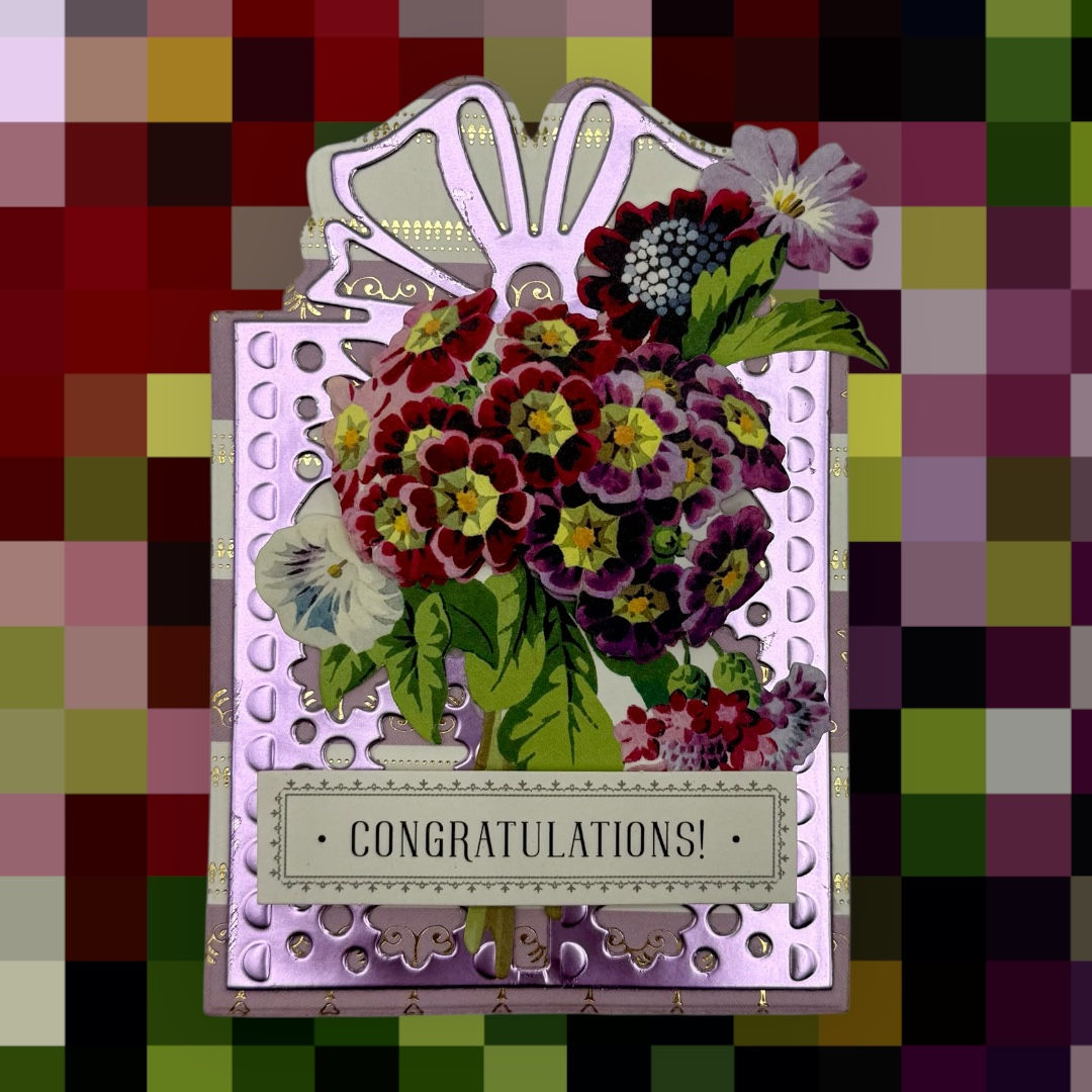 All Occasion Present Shaped Gift Card Holder -C