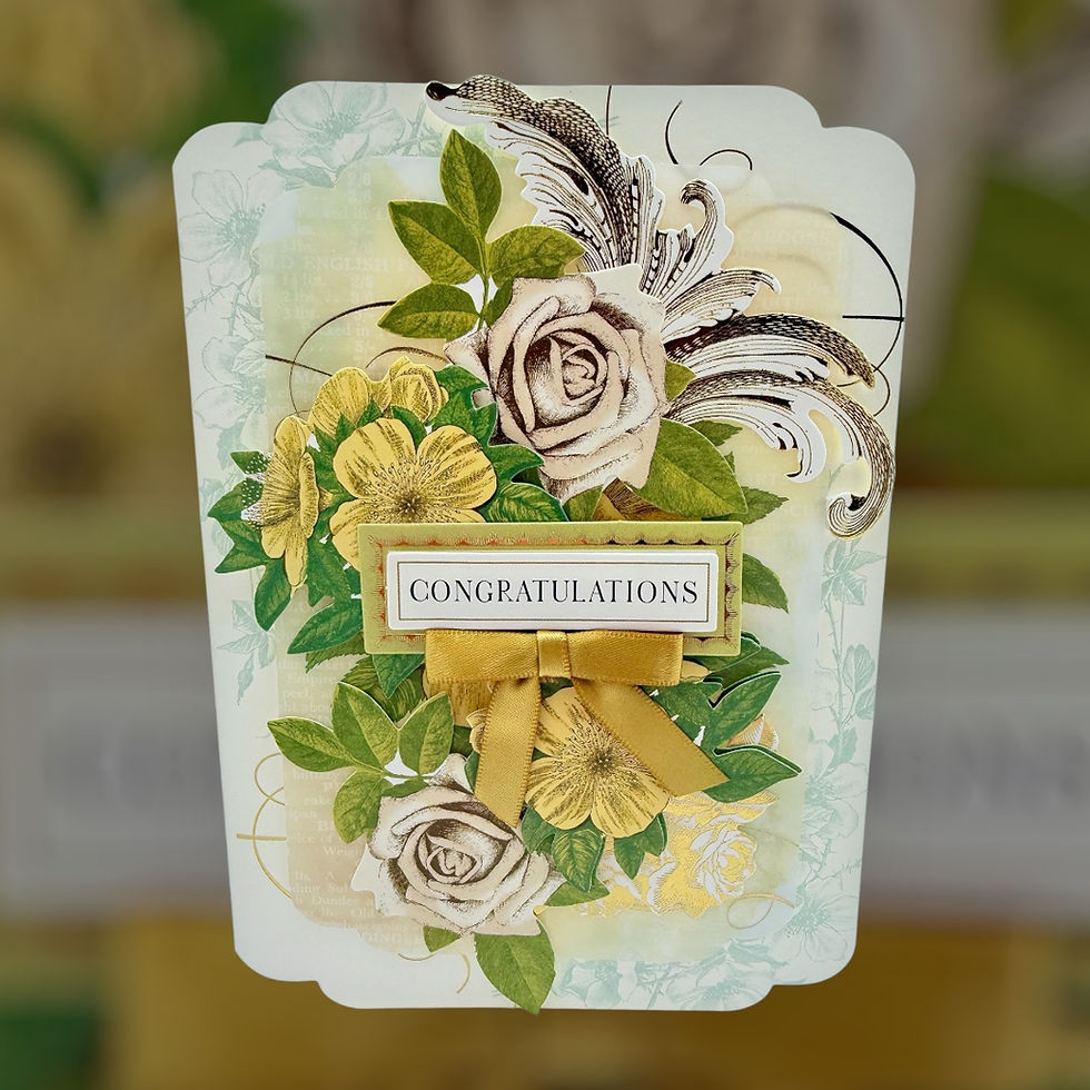 "Congratulations" Birthday Greeting Card