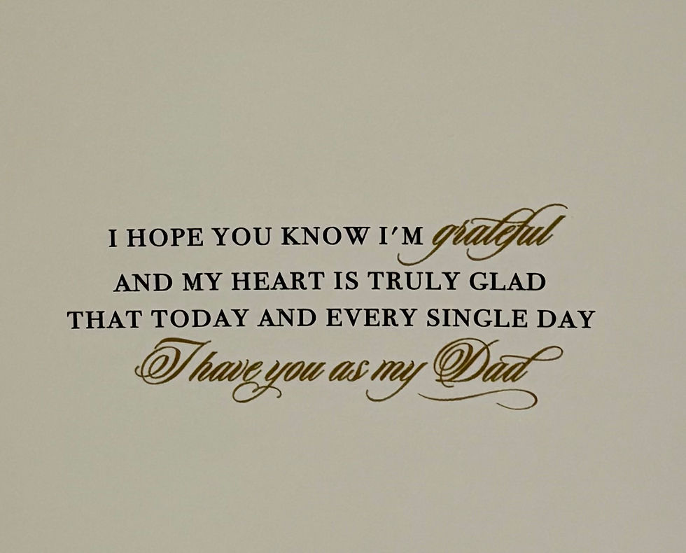 Thumbnail: "You are an Inspiration" Father's Day Card (Music Notes,Books,Suit. Hat)