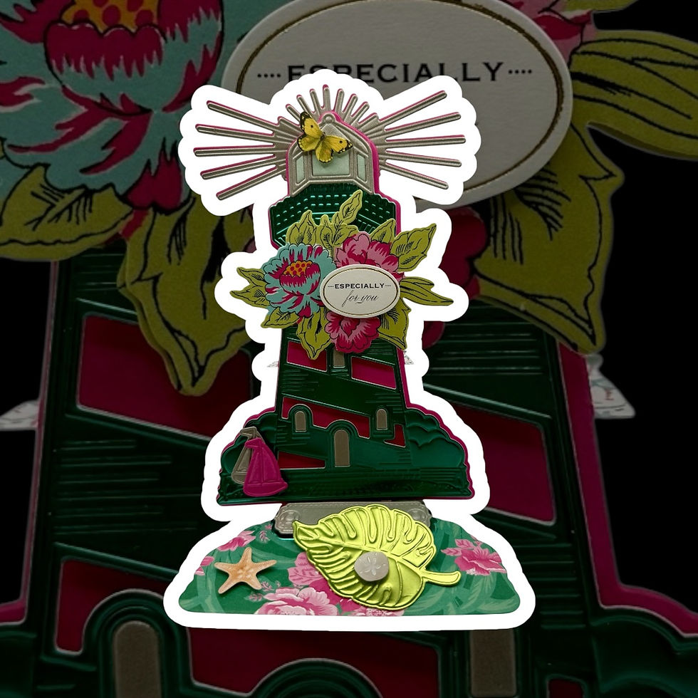 "Especially for You" Lighthouse Easel Greeting Card