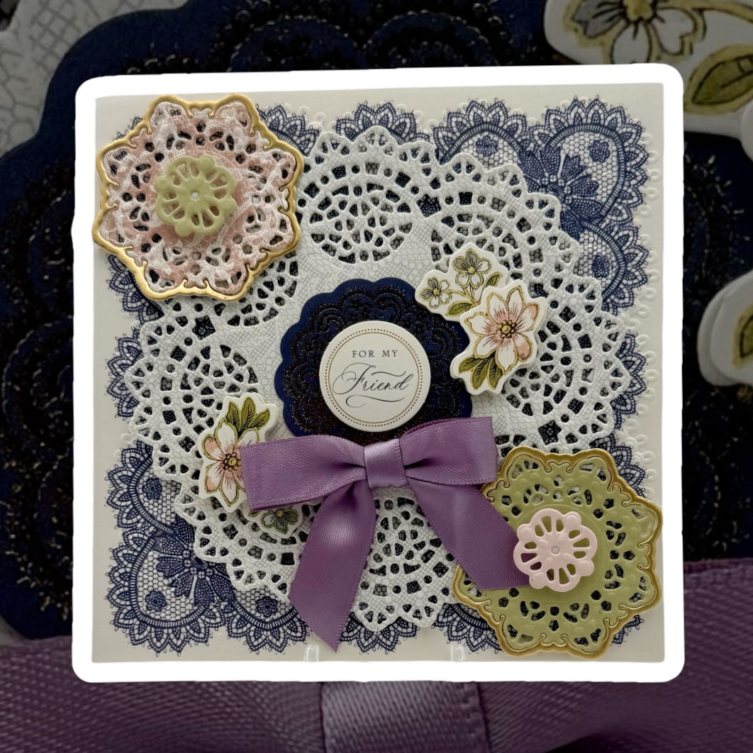"For My Friend" 6x6 Friendship Greeting Card