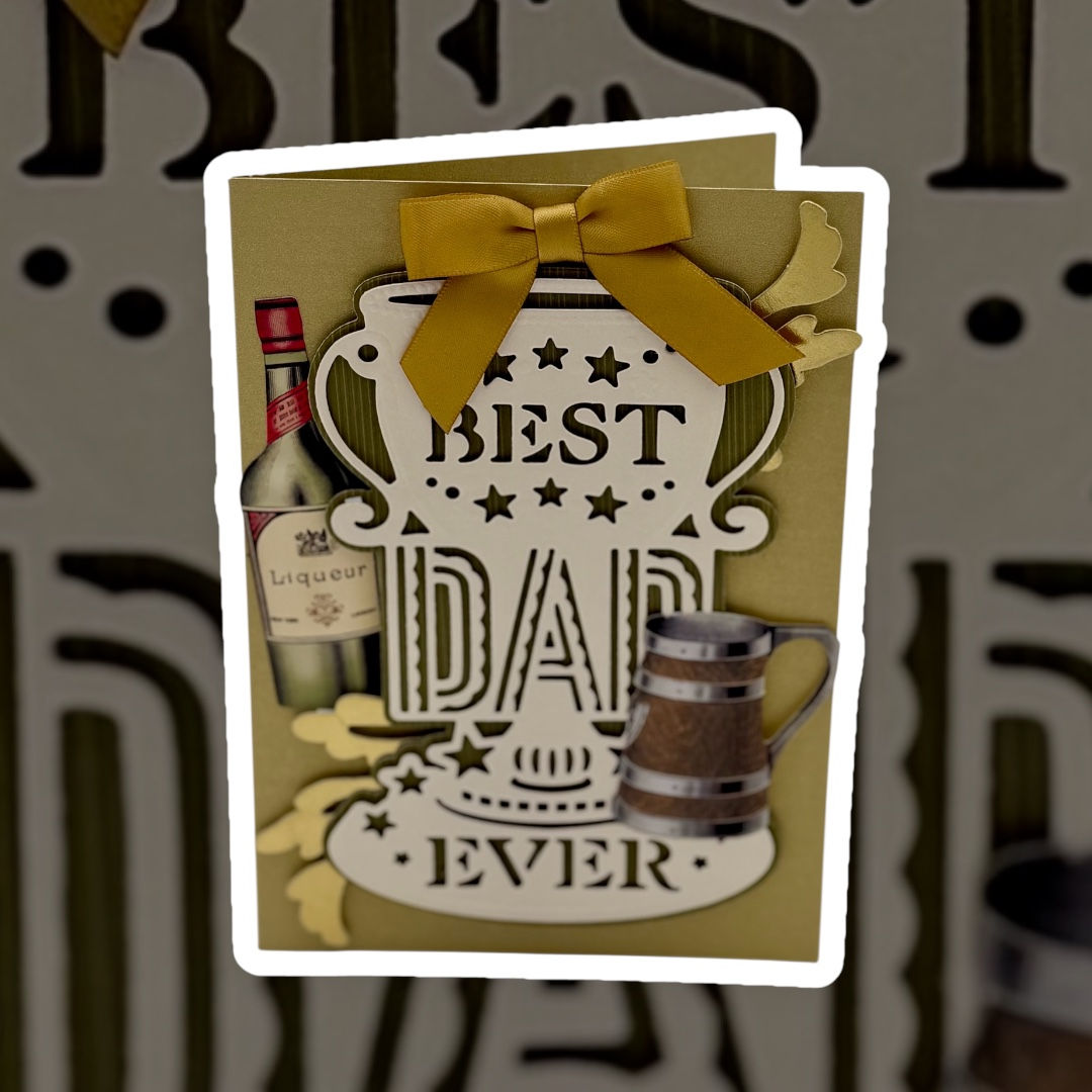 "Best Dad Ever" Father's Day Greeting Card