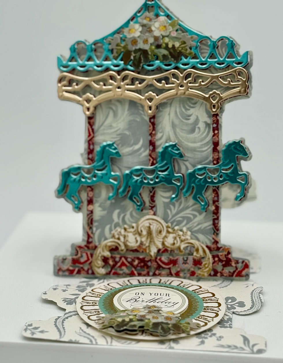 Thumbnail: "On Your Birthday" Carousel Easel Card