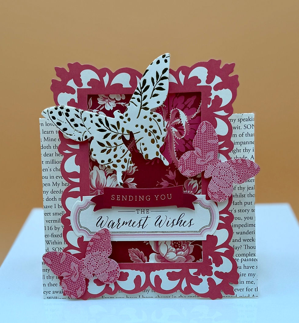 Thumbnail: "Sending You the Warmest Wishes" Easel Birthday Greeting Card
