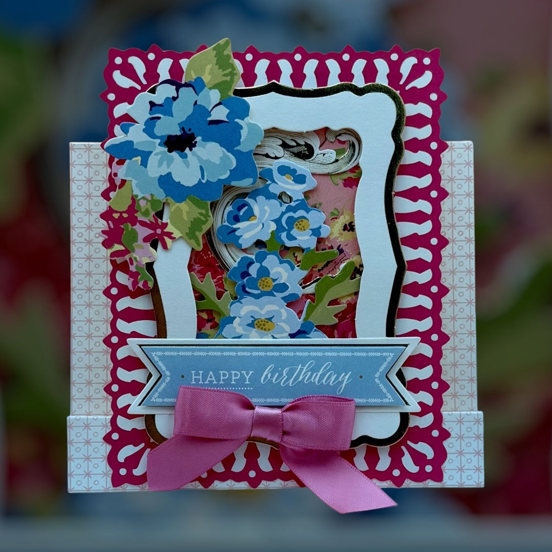 "Happy Birthday" Easel Birthday Greeting Card