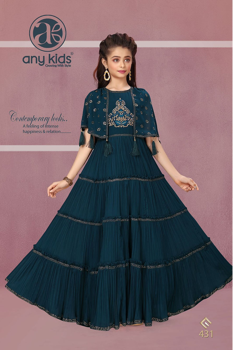 Beautiful color kids collection