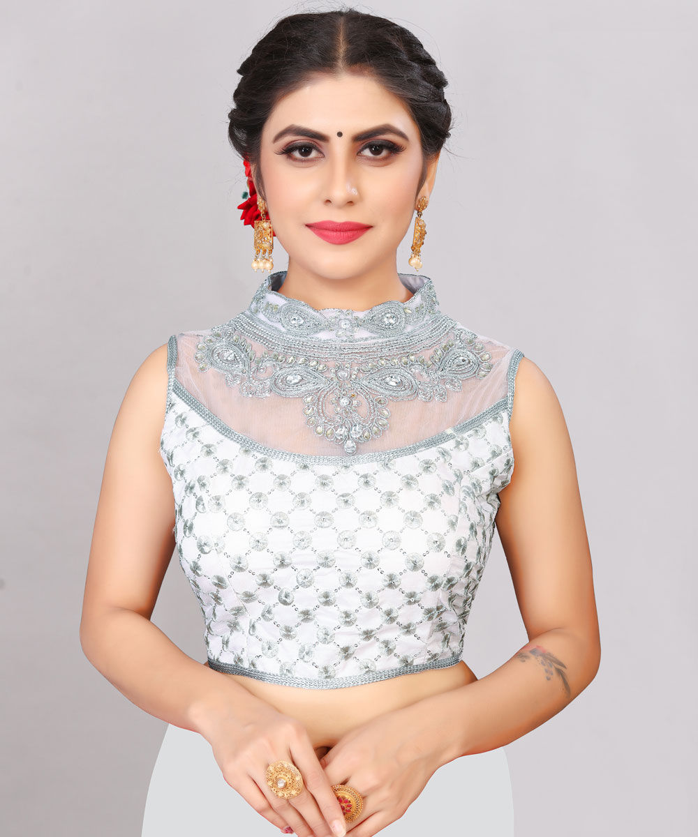 Diamond work party wear blouse