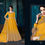Thumbnail: Super Hits Mirror Embroidery Georgette Salwar Kameez