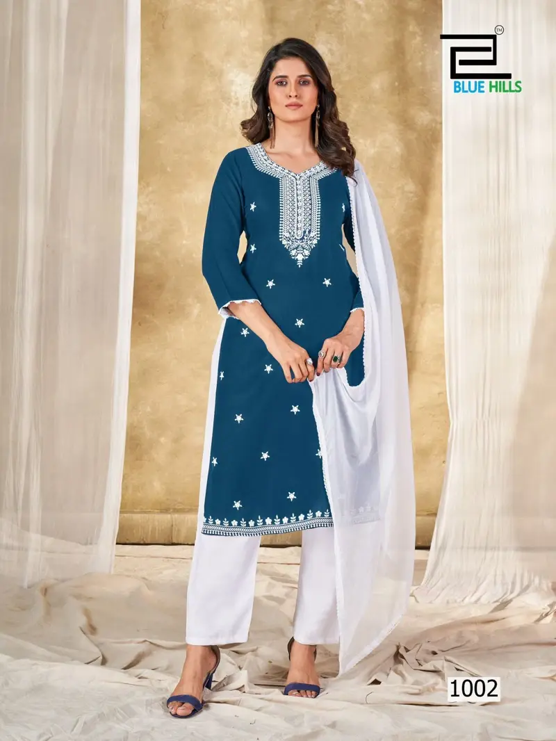 Thumbnail: Timeless Embroidered Rayon Suit Collection