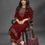 Thumbnail: Presenting Plus Size New Reyon Supar Hit Foil  Print Kurti &Plazzo