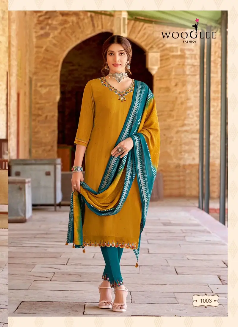 Thumbnail: Elegant Rayon Weaving Suit Collection