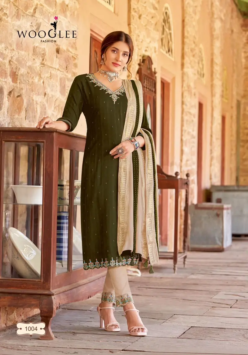 Thumbnail: Elegant Rayon Weaving Suit Collection
