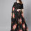 Thumbnail: Latest style Floral Floral Premium Orgenza Printed Lehenga