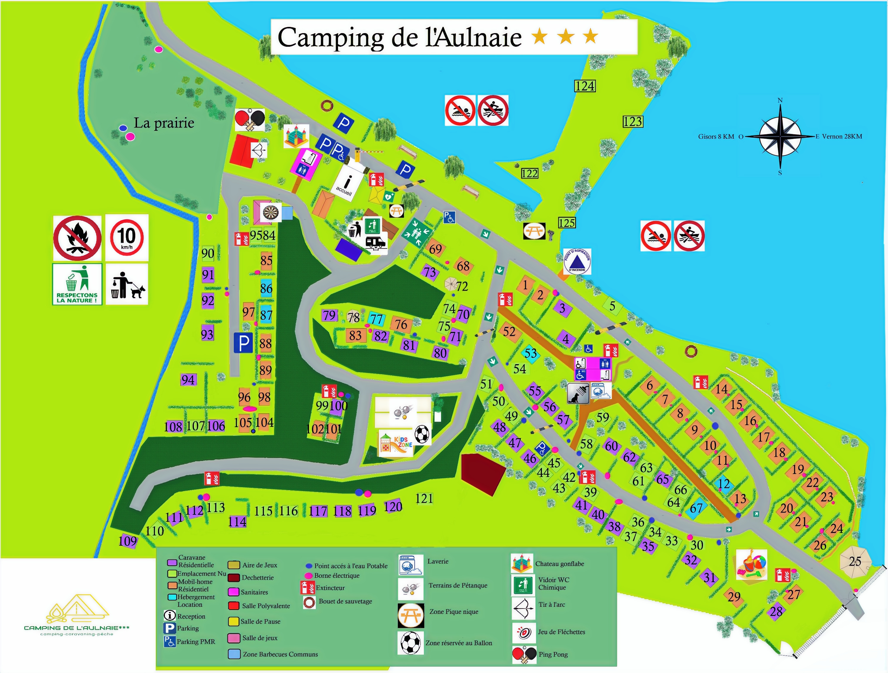 Camping Municipal de l'Aulnaie - Photo 3