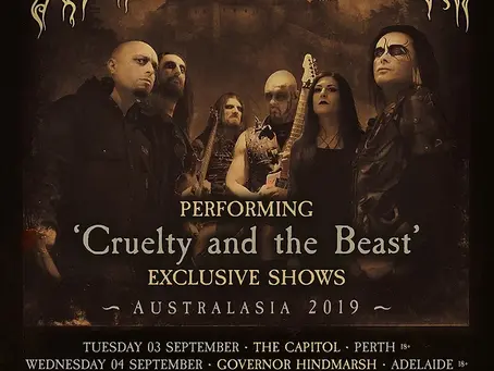 Cradle of Filth - Cruelty and the Beast Tour