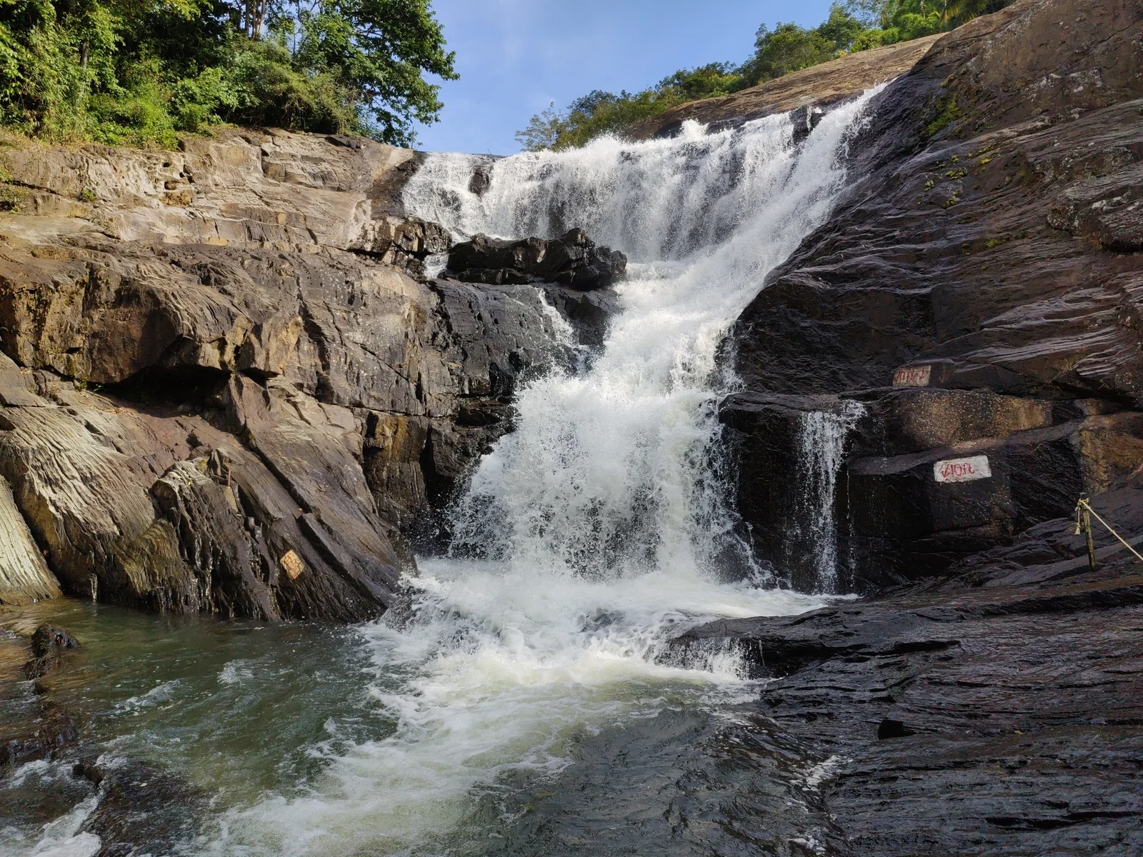 Kanthanpara Waterfalls in Wayanad, Kerala