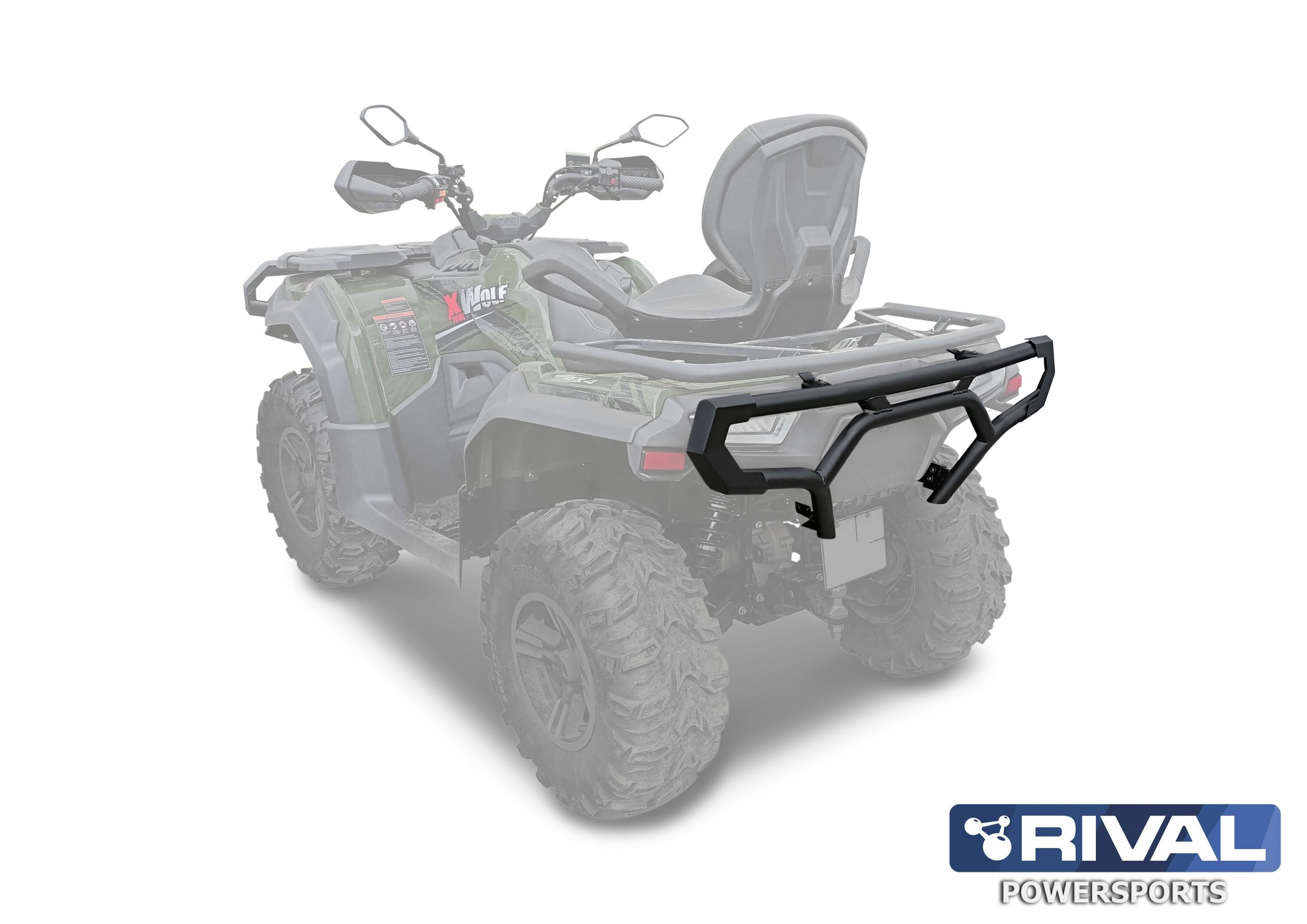 Loncin XWolf 700S/700L (2023-) Rear Bumper by Rival Powersports USA