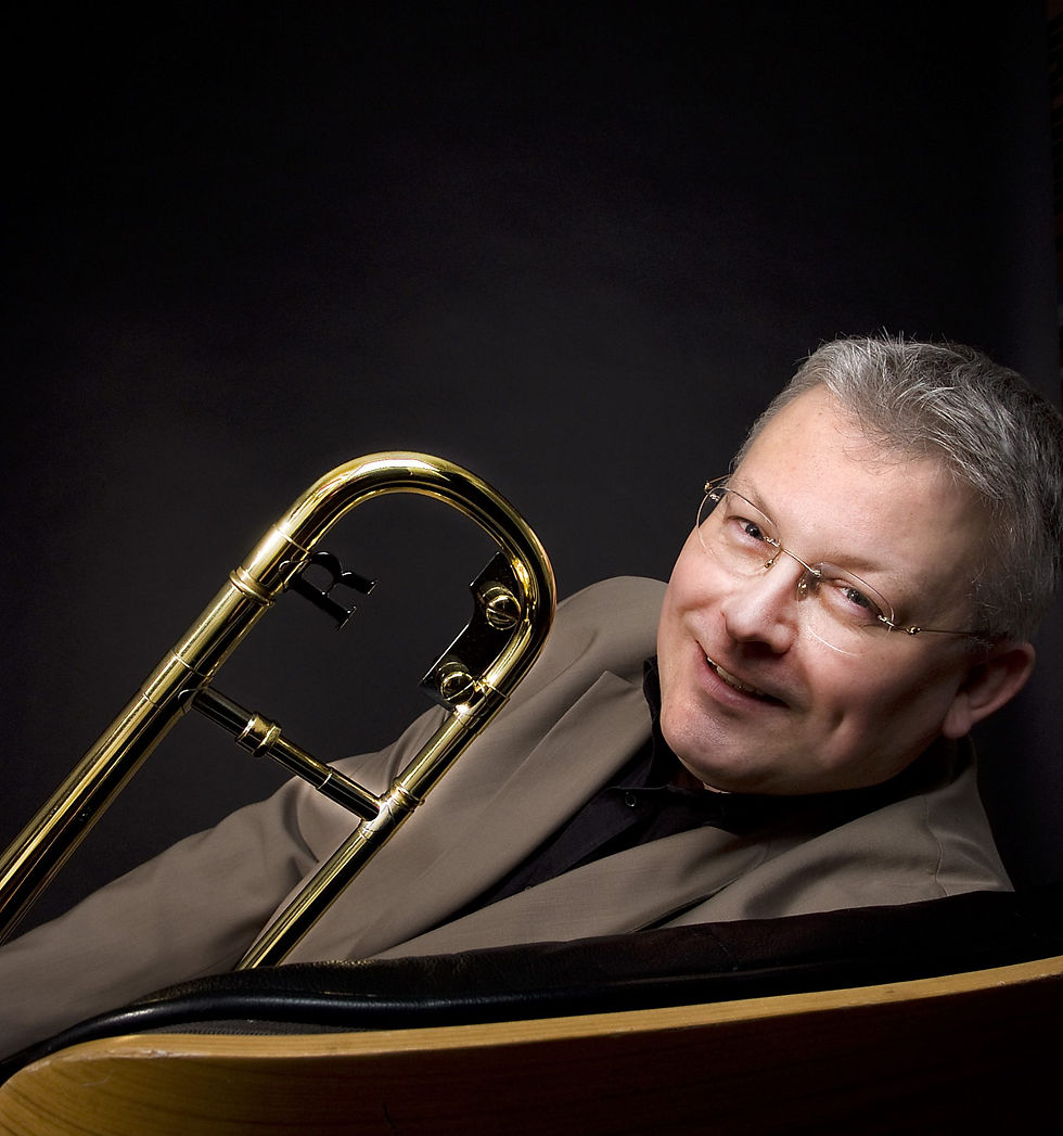 Mark Nightingale with the Dean Stockdale Trio
