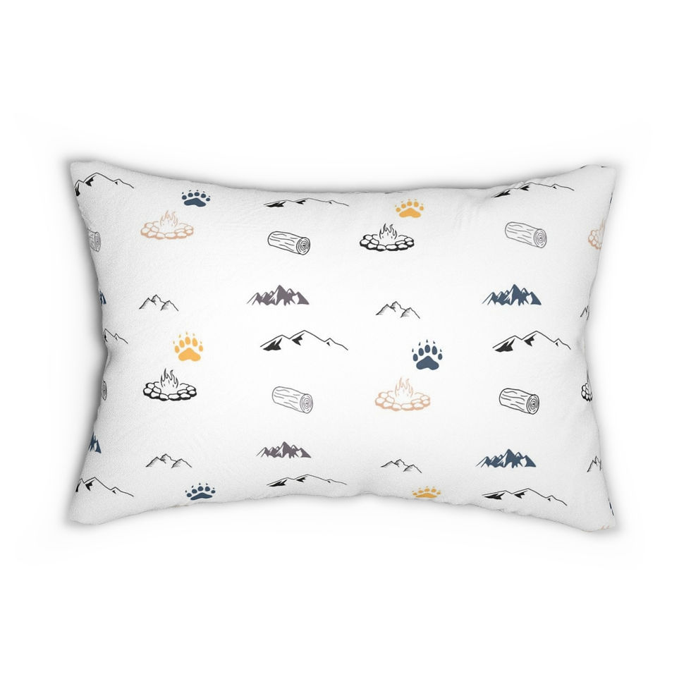 Thumbnail: Let's Hike Lumbar Pillow