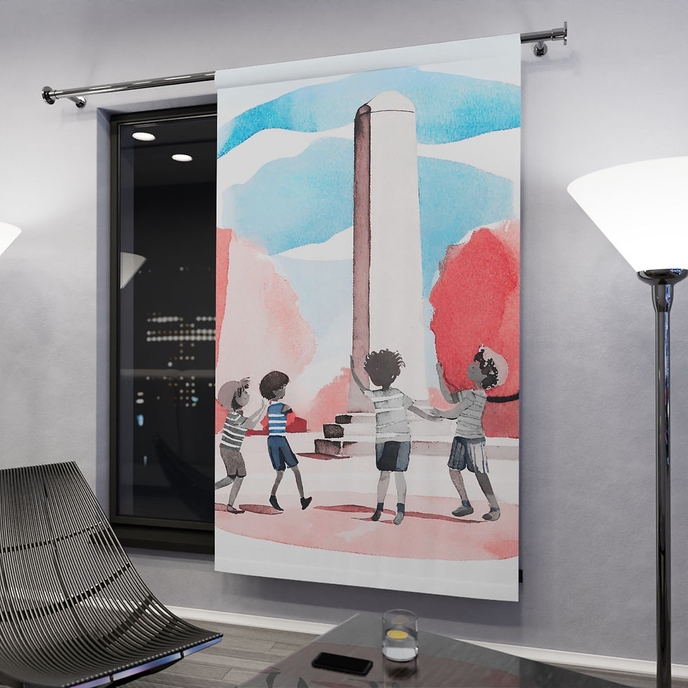 Thumbnail: All In Kids Window Curtain